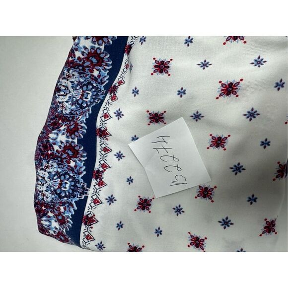 Eye Shadow Women's Wrap Cover-up Shawl Side Tassle Ties Bohemian Beachy Size XL - Picture 14 of 14